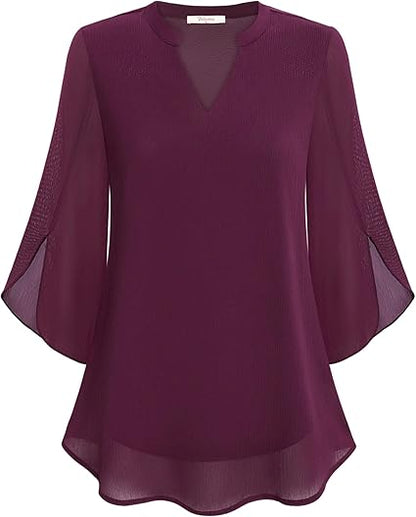 Celeste | Chic Layered Blouse