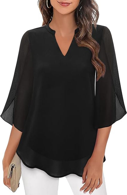 Celeste | Chic Layered Blouse