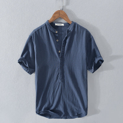 Damian Cotton-Linen Shirt