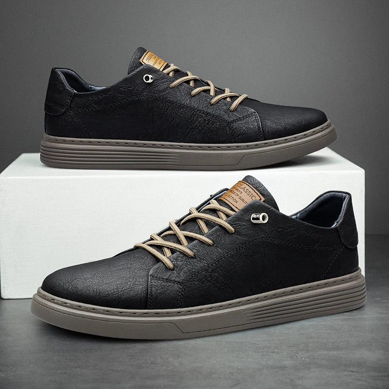 Stratford™ Genuine Leather Sneakers